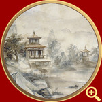  роспись шинуазри китайский пейзаж